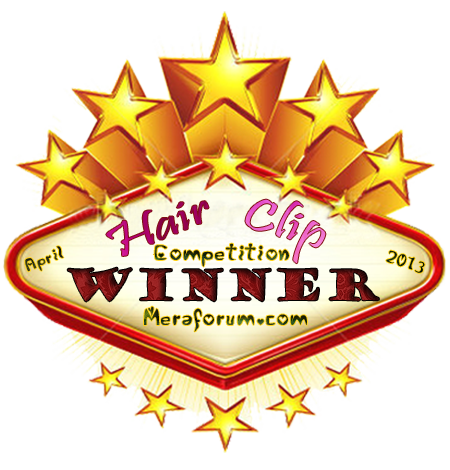 Winner Of Hair clip competition