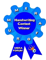 Meraforum handwriting Contest Winner