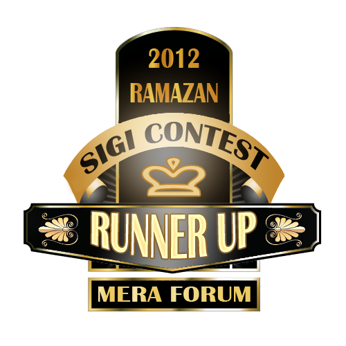 Meraforum Ramzan Siggi Contest Runner up