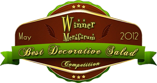 Meraforum Salad Decoration Contest winner