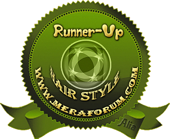 Meraforum Hair Style Boyz Runner Up award